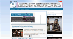Desktop Screenshot of apdmmt.org.br